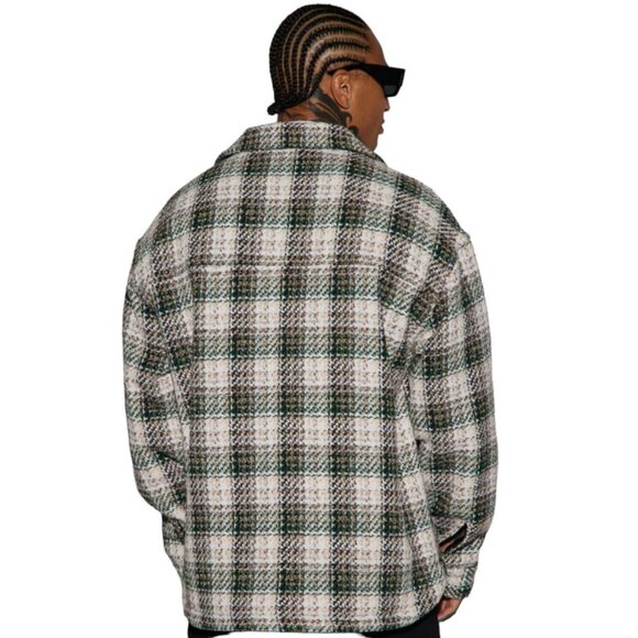 San Juan Textured Quilted Shacket Jacket Men's - Picture 3 of 6